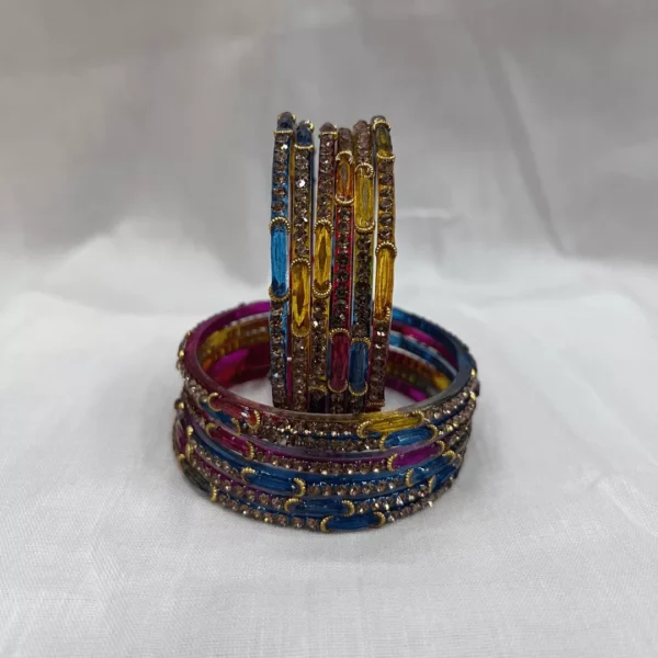 Kevna 4 Bangles Multi