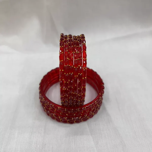 Kevna 1 Bangles Red