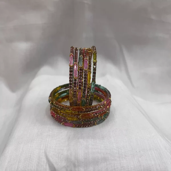 Kevna 4 bangles L- multi