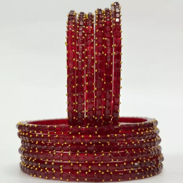 Kevna 7 Bangles red