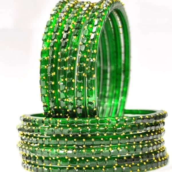 Kevna 7 Bangles Green