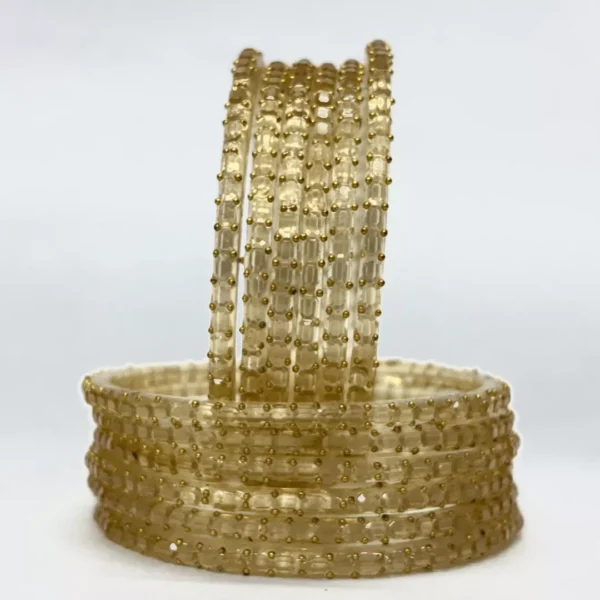 Kevna 7 Bangles Golden