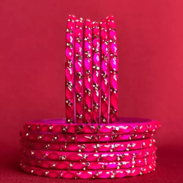 Kevna Laalima bangles rani (Pack of 12 bangles)