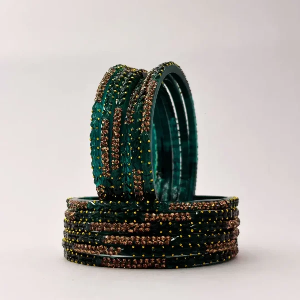 Jodha bangles radium (Pack of 12 bangles)