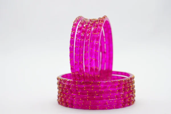 Amrit Bangles rani (Pack of 12 bangles)